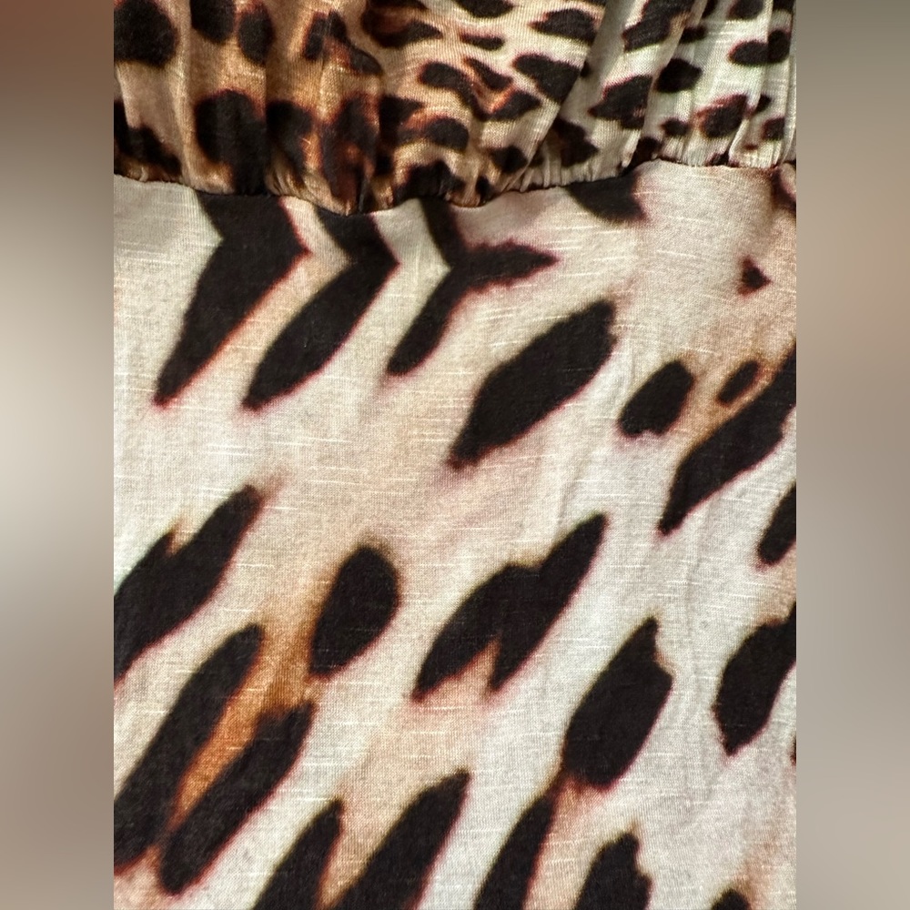 Young, Fabulous & Broke Animal Print Maxi - Picture 9 of 11